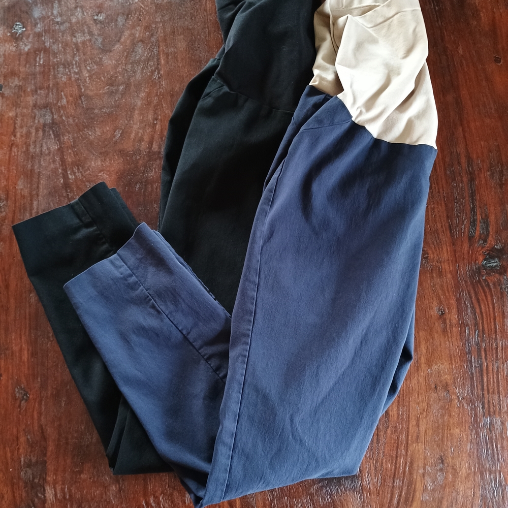 2 Motherhood Maternity Pants, XL